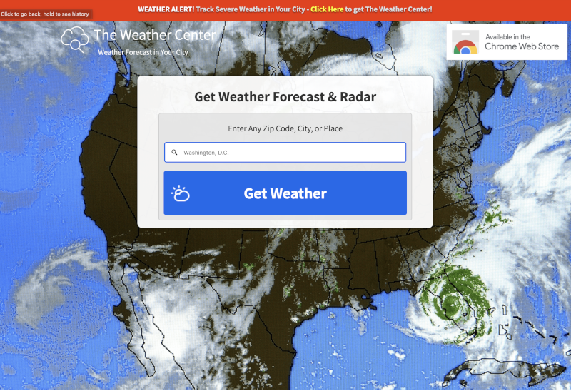 Search.htheweathercenter.org extension