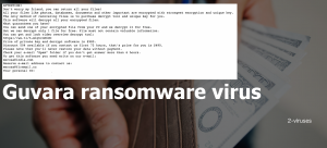 Guvara Ransomware