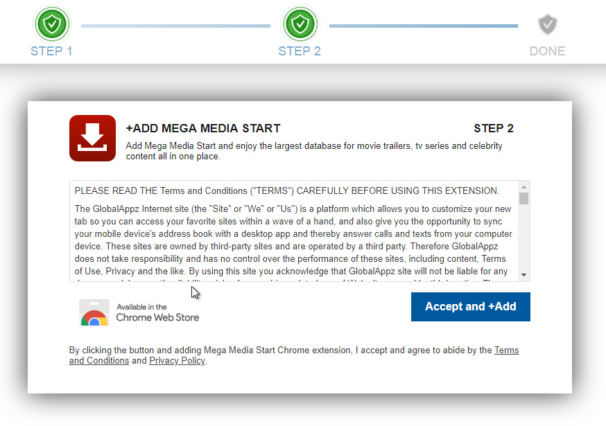 megamediastart follows songs search