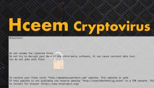 Hceem Ransomware