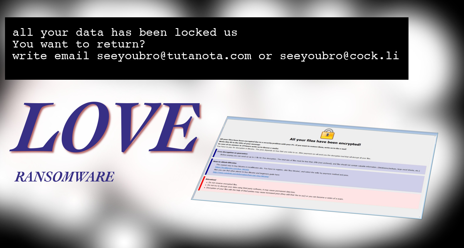 love ransomware illustration