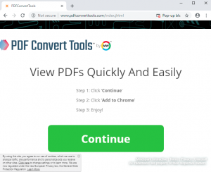 pdfconverttools.com browser hijacker