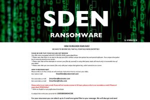 SDEN Ransomware