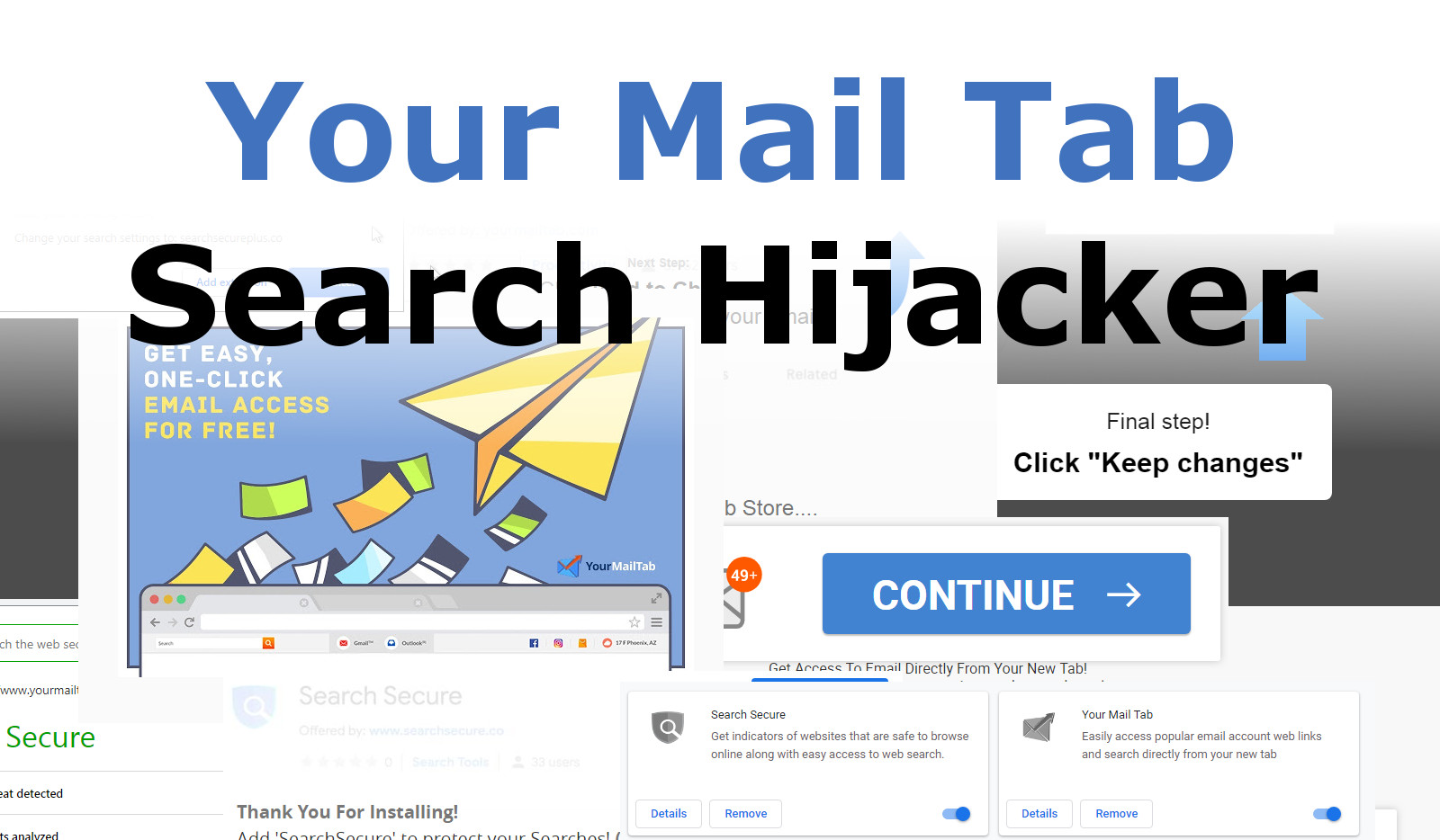 yourmailtab search hijacker