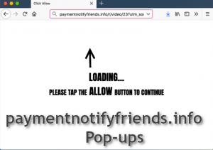 paymentnotifyfriends.info Pop-ups