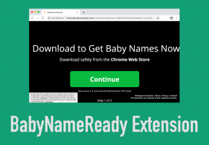 BabyNameReady Extension