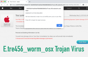 E.tre456_worm_osx Trojan Virus