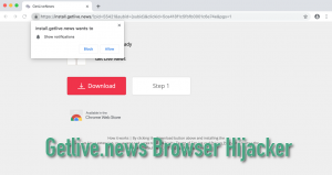 Getlive.news Browser Hijacker