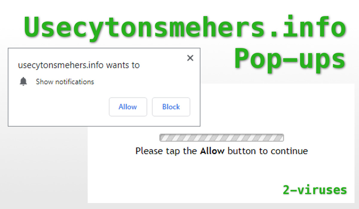 Usecytonsmehers.info pop-ups