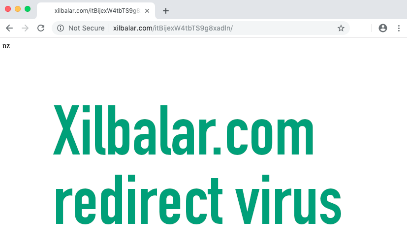 Xilbalar.com redirect virus removal