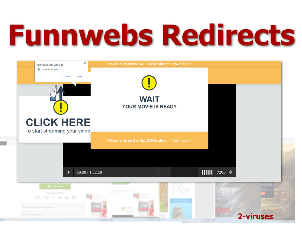 funnwebs redirects
