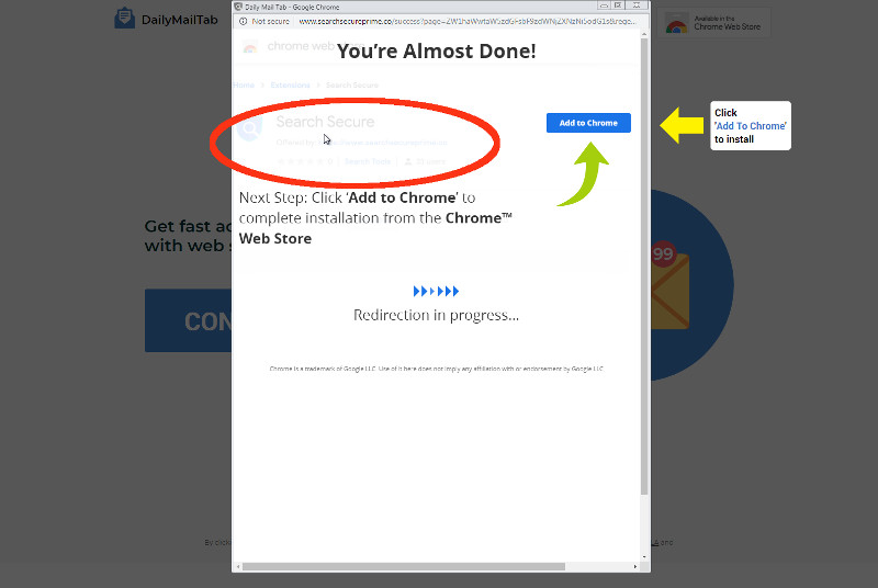 install search secure stealthily