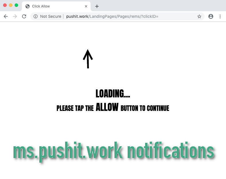 ms.pushit.work notifications removal