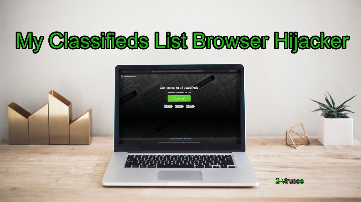 my classifieds list browser hijacker