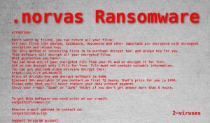 Norvas Ransomware
