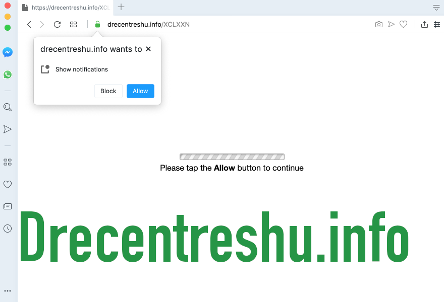 Drecentreshu.info removal
