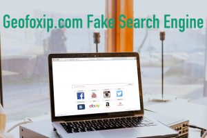 Geofoxip.com Fake Search Engine