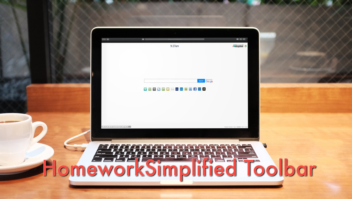 HomeworkSimplified toolbar