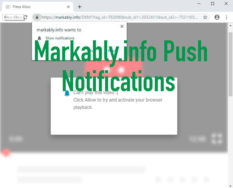 Markably.info Push Notifications removal