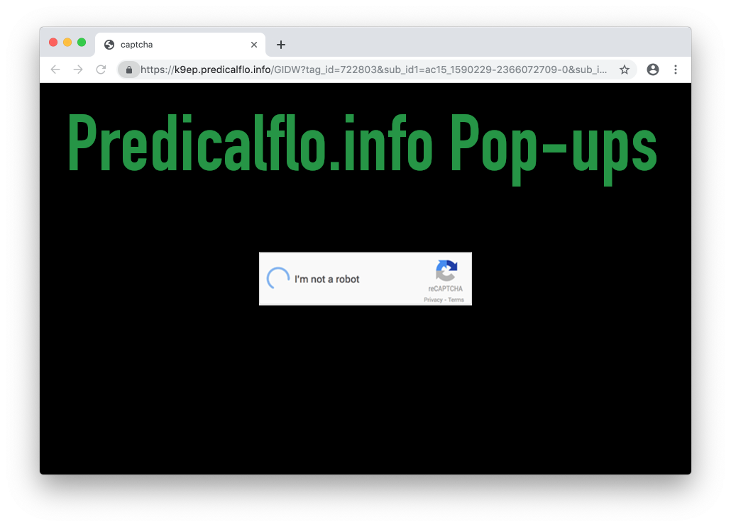 Predicalflo.info Pop-ups remove