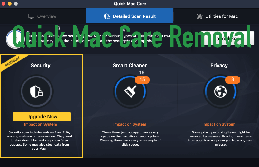 Quick Mac Care Removal