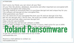 Roland Ransomware
