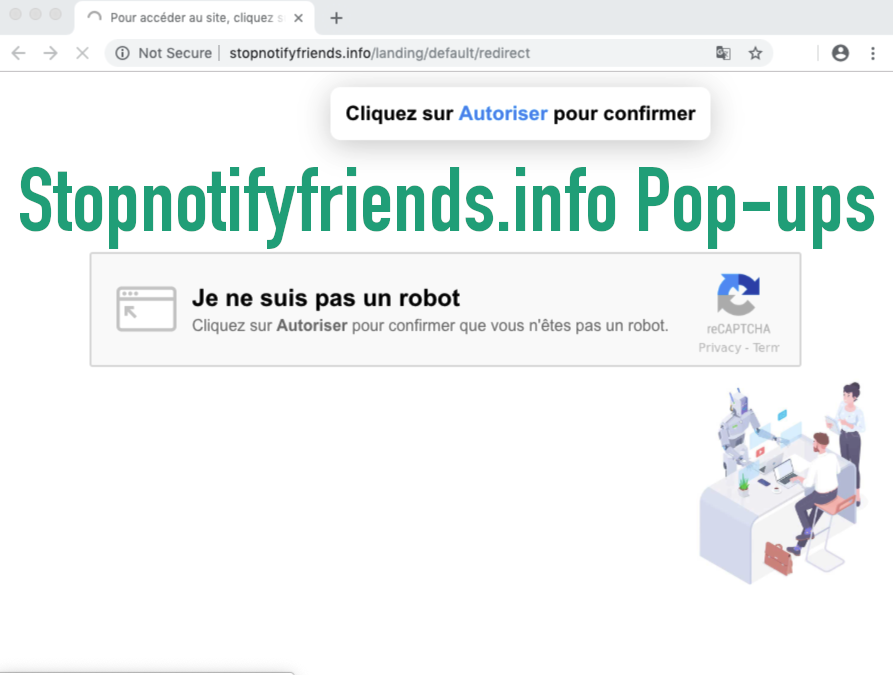 Stopnotifyfriends.info Pop-ups removal