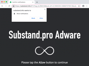 Substand.pro Adware