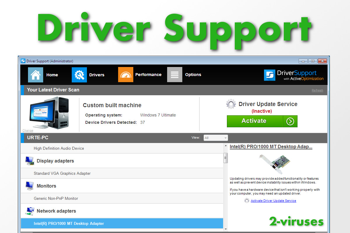 Driver Support How to remove (Sep, 2019) Dedicated 2