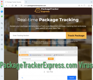 PackageTrackerExpress.com Virus