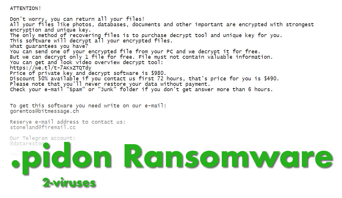 pidon ransomware