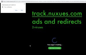 Track.nuxues.com Ads and Redirects