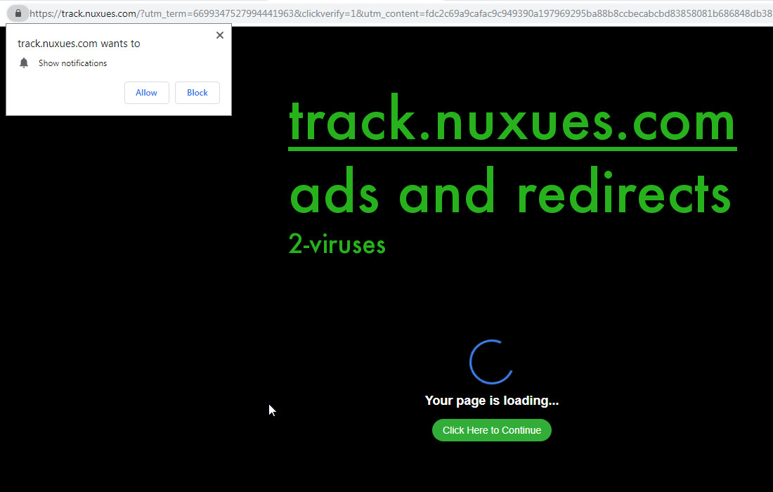 track.nuxues.com ads and redirects