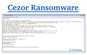 Cezor Ransomware