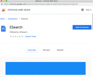 ESearch Browser Hijacker