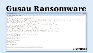 Gusau Ransomware