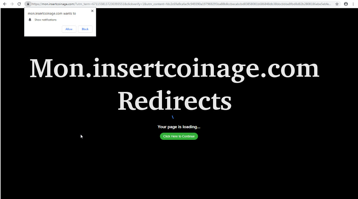 Mon.insertcoinage.com screenshot