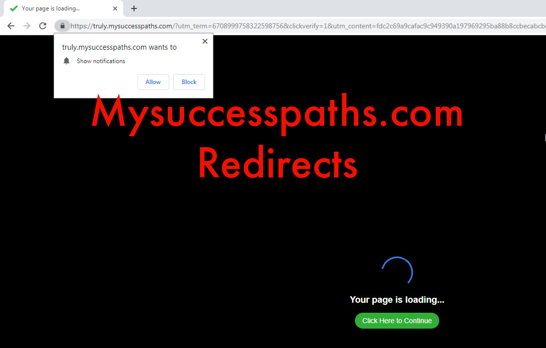Mysuccesspaths.com screenshots