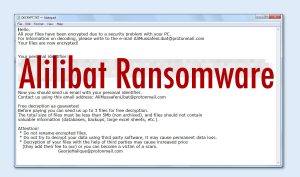 Alilibat Ransomware