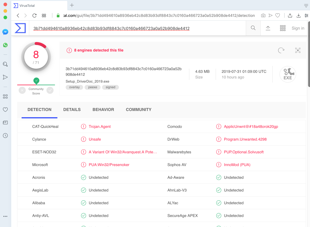 is driverdoc safe to use