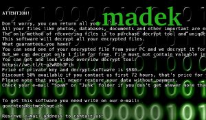 Madek Ransomware