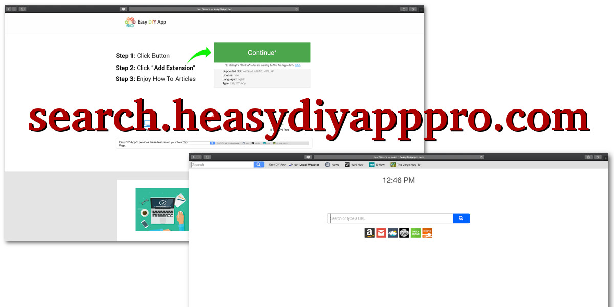search.heasydiyapppro.com screenshots