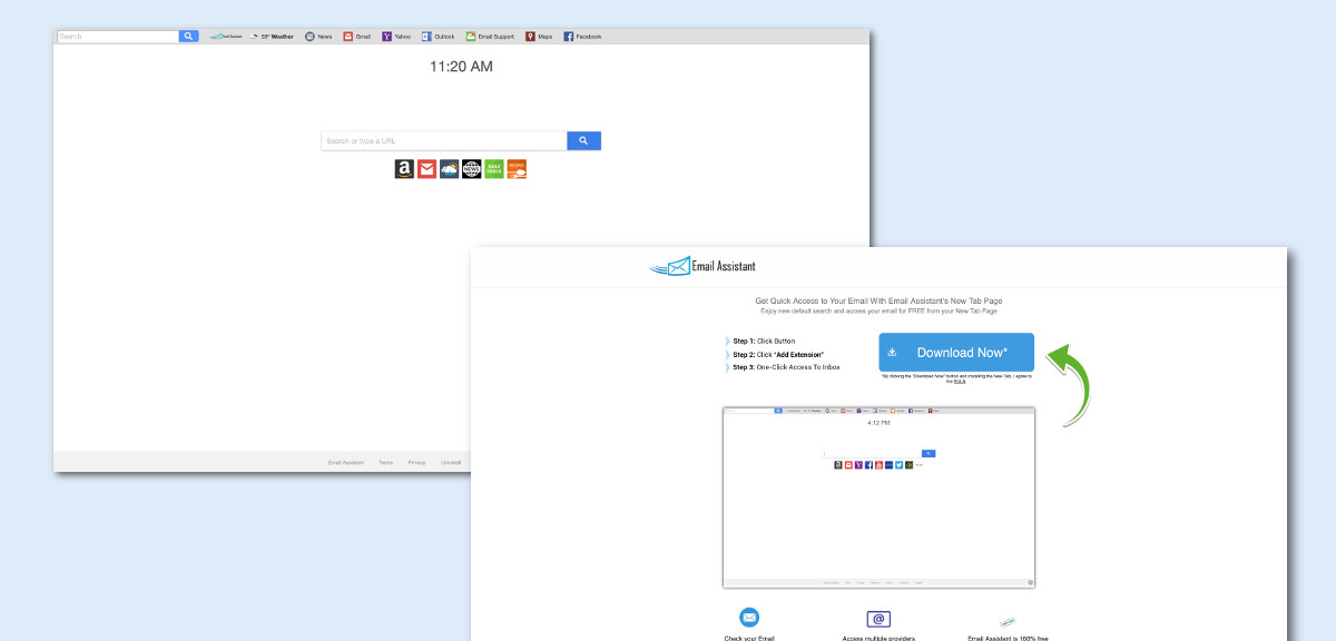 search.hemailassistant.co screenshots