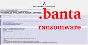 Banta Ransomware