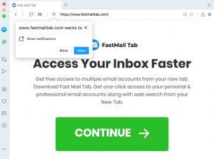 Fastmailtab.com Browser Hijacker