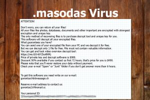 Masodas Ransomware