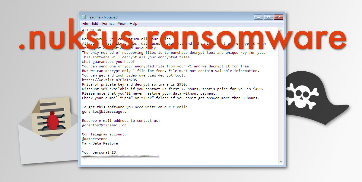 .nuksus ransomware, _readme note