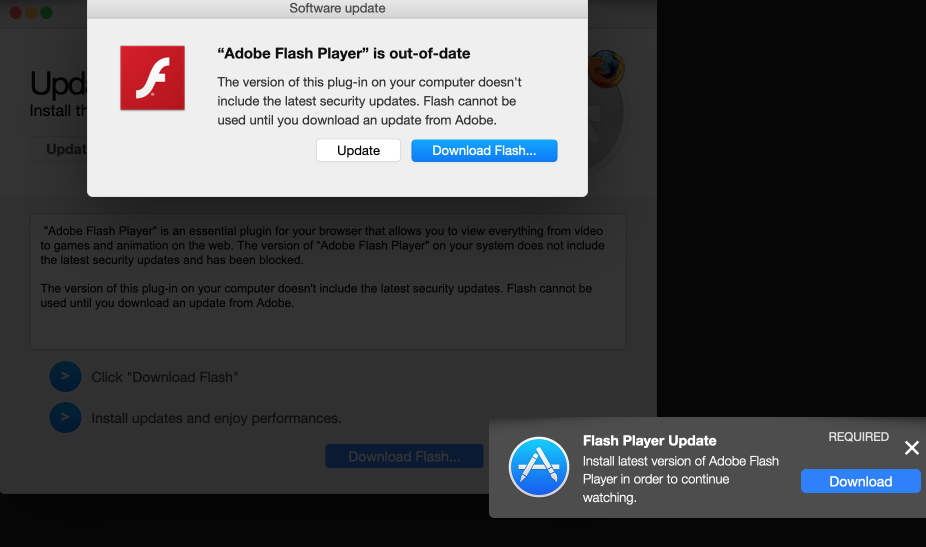 Misleading pop-ups promoted by AssistEngine