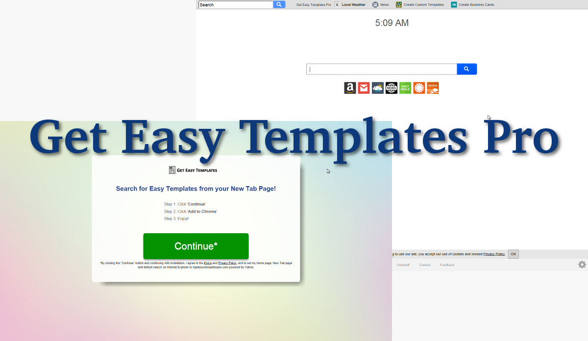 get easy templates pro, screenshots