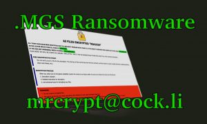 MGS mrcrypt@cock.li Virus
